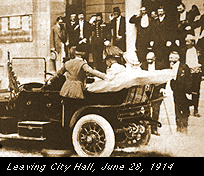 photo of F.F & Sophie at City Hall